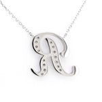 Loading image in Gallery Viewer, Initial Diamond Pendant - R
