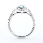 画像をギャラリービューアに読み込む, Fancy Intense Blue Ring (0.50ct Fancy Intense Blue SI1)
