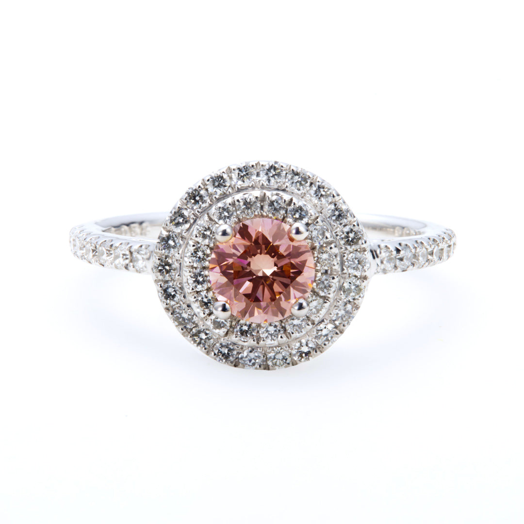 Fancy Pink Ring (0.54ct Fancy Pink VS2)