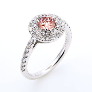 Fancy Pink Ring (0.54ct Fancy Pink VS2)