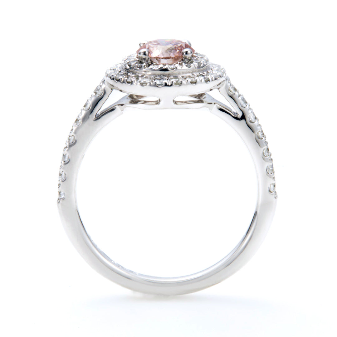 Fancy Pink Ring (0.54ct Fancy Pink VS2)